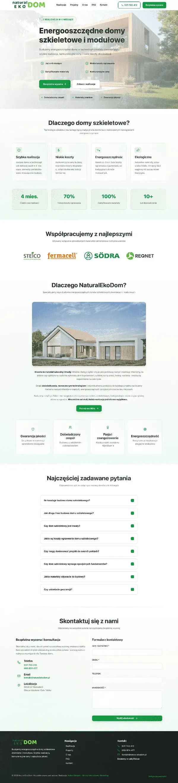 NaturalEkoDom — budownictwo ekologiczne