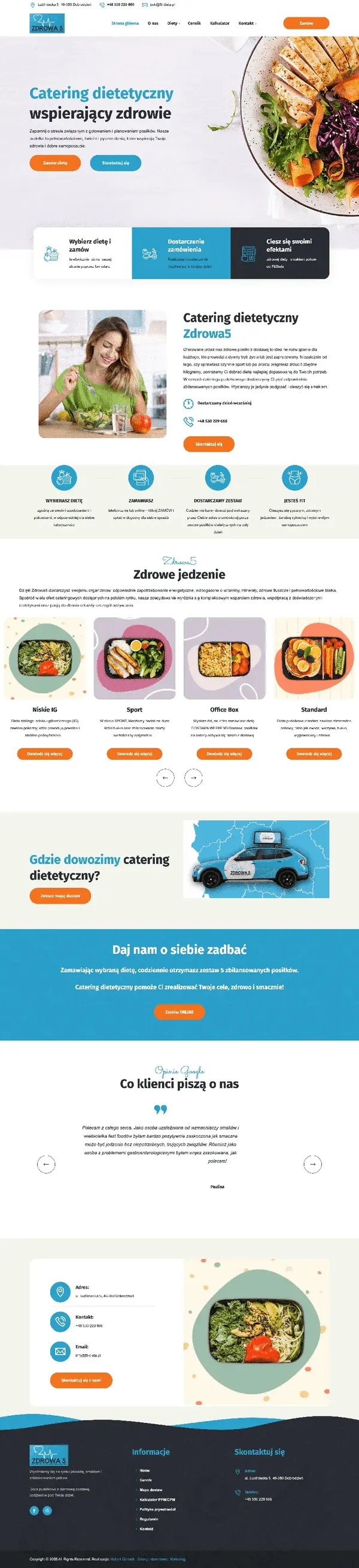 Zdrowa5 — usługi cateringowe